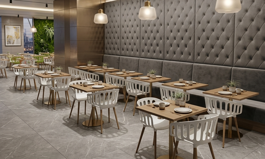 Mobiliario ideal para restaurantes modernos en Perú: cómo elegir correctamente