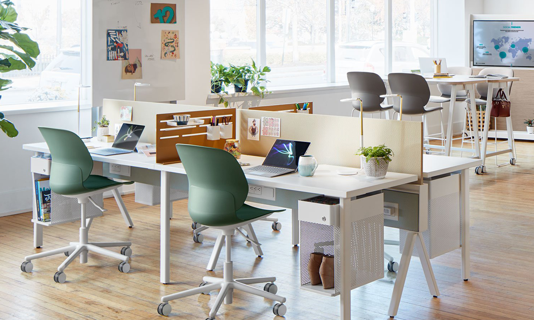 Paneles acústicos para oficinas productivas