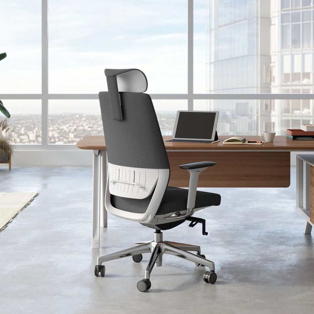 VÉRTICE EJECUTIVA - White Grey Frame