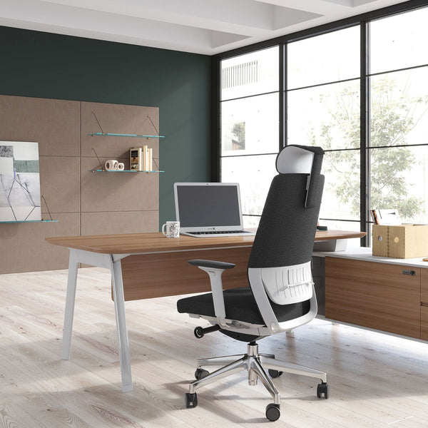 VÉRTICE EJECUTIVA - White Grey Frame